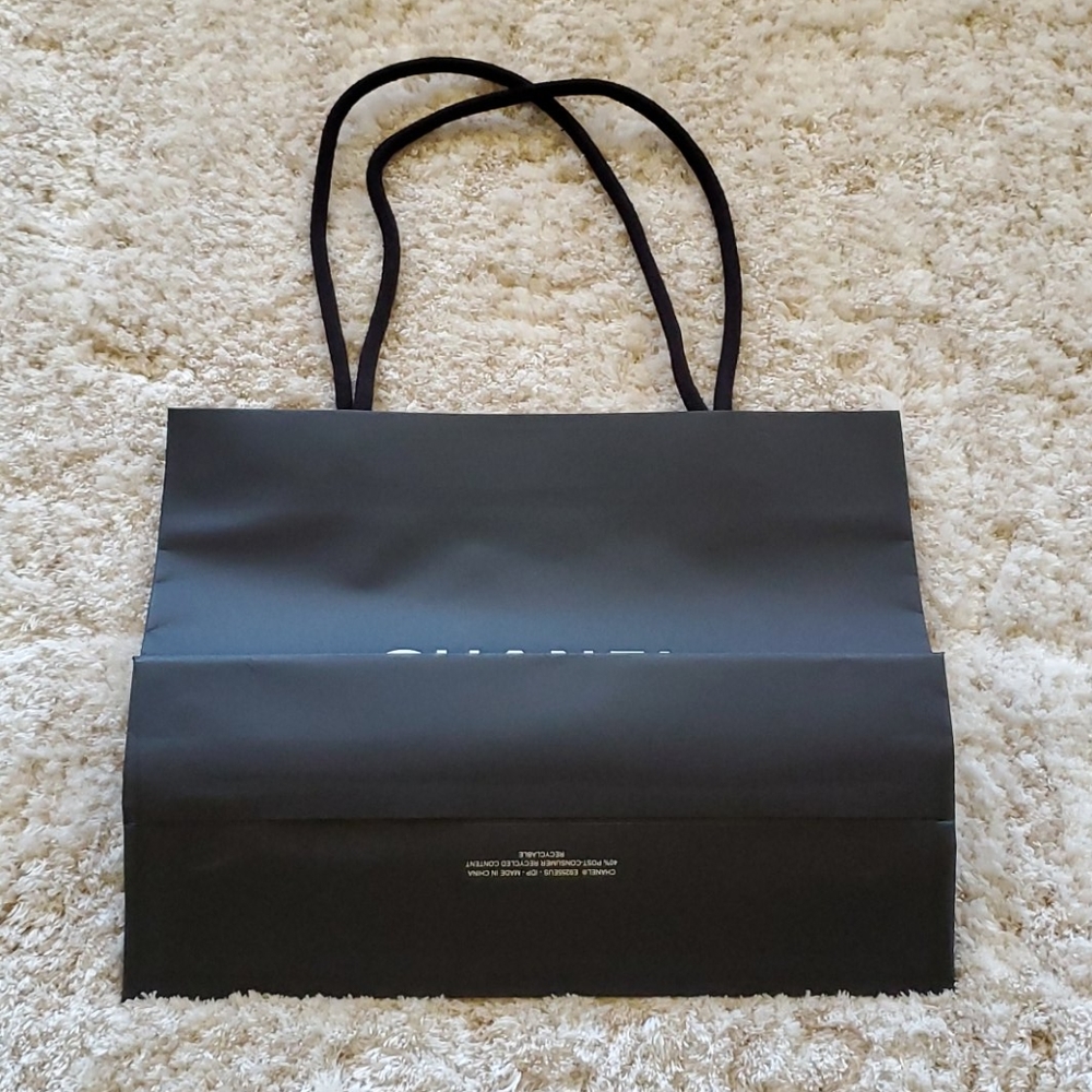 CHANEL BLACK SHOPPING BAG ONLY - Picture 2 of 5